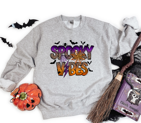 Spooky Vibes Kids Sweatshirt