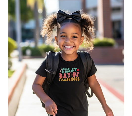 Back To School Groovy- Toddler Sizes